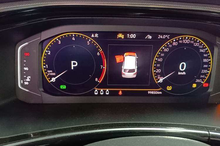 Used Volkswagen Tayron 2021 330TSI Two-Wheel Drive Luxury Smart Connectivity Version Instrument Cluster