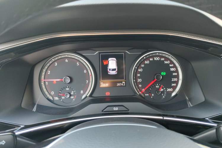 Used Volkswagen Tayron 2021 280TSI Two-Wheel Drive Luxury Smart Connectivity Version Instrument Cluster
