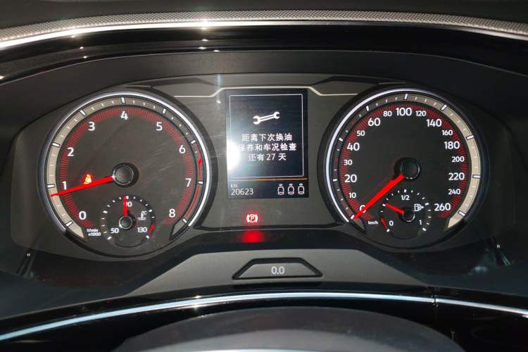 Used Volkswagen Tayron 2021 280TSI Two-Wheel Drive Luxury Smart Connectivity Version Instrument Cluster