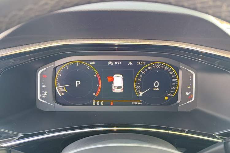 Used Volkswagen Tayron 2021 330TSI Two-Wheel Drive Luxury Connected Version Plus Instrument Cluster