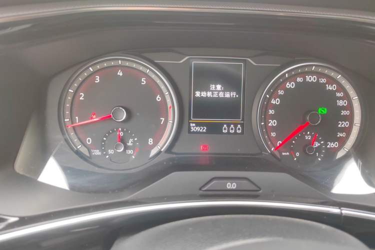 Used Volkswagen Tayron 2021 280TSI Two-Wheel Drive Luxury Smart Connectivity Version Instrument Cluster