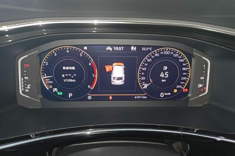Used Volkswagen Tayron 2021 330TSI Two-Wheel Drive Luxury Smart Connectivity Version Instrument Cluster