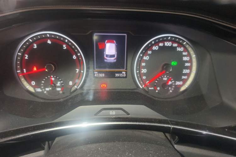 Used Volkswagen Tayron 2021 330TSI Two-Wheel Drive Luxury Smart Connectivity Version Instrument Cluster