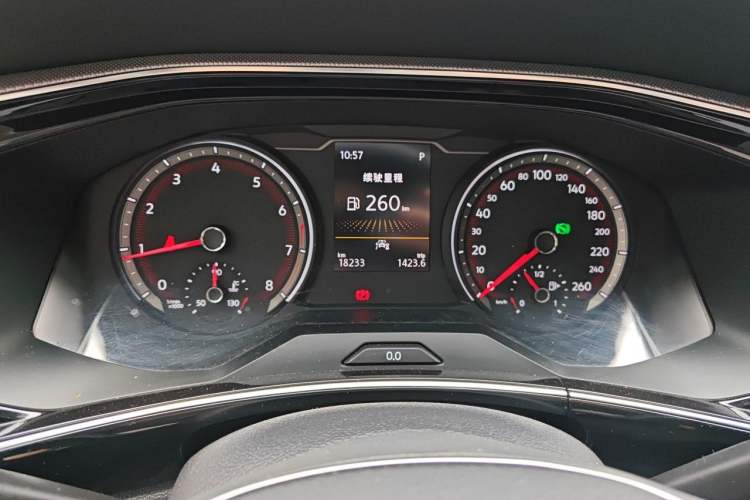 Used Volkswagen Tayron 2021 330TSI Two-Wheel Drive Luxury Smart Connectivity Version Instrument Cluster