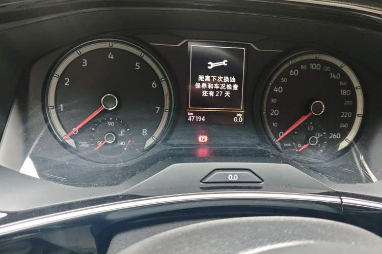 Used Volkswagen Tayron 2021 280TSI Two-Wheel Drive Luxury Smart Connectivity Version Instrument Cluster