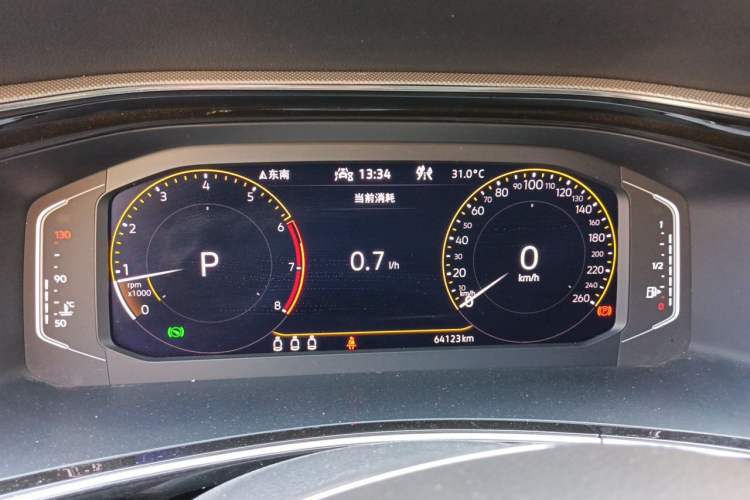 Used Volkswagen Tayron 2021 330TSI Two-Wheel-Drive 3rd Anniversary Limited Edition Instrument Cluster