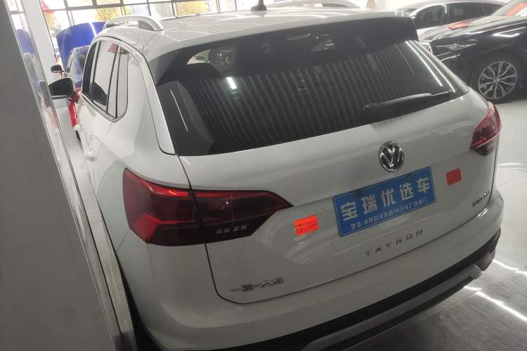 Used Volkswagen Tayron 2021 330TSI Two-Wheel Drive Luxury Smart Connectivity Version Rear Left 45 Deg
