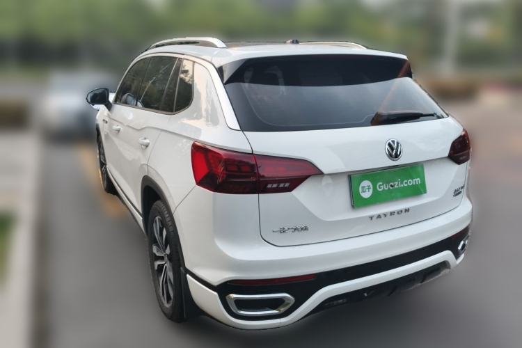 Used Volkswagen Tayron 2021 380TSI All-Wheel Drive R-Line Connected Version Rear Left 45 Deg