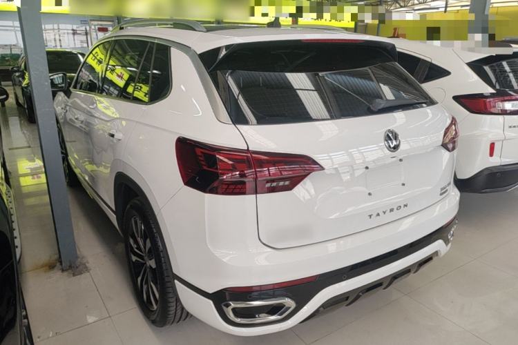 Used Volkswagen Tayron 2021 380TSI All-Wheel Drive R-Line Connected Version Rear Left 45 Deg