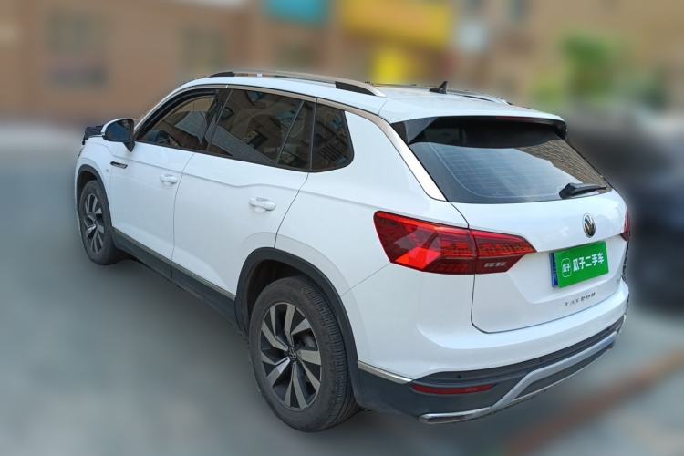 Used Volkswagen Tayron 2021 330TSI Two-Wheel-Drive 3rd Anniversary Limited Edition Rear Left 45 Deg