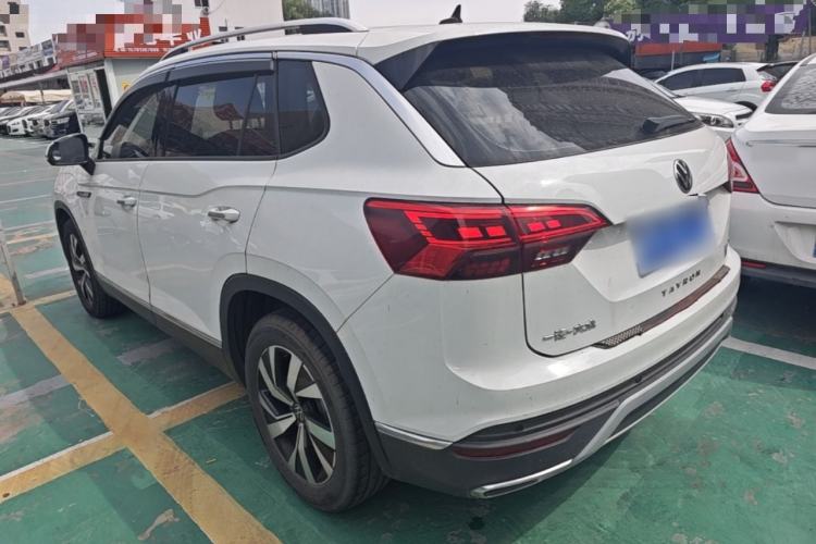 Used Volkswagen Tayron 2021 330TSI Two-Wheel-Drive 3rd Anniversary Limited Edition Rear Left 45 Deg