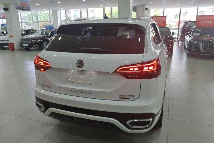 Used Volkswagen Tayron 2021 380TSI All-Wheel Drive R-Line Connected Version Rear Right 45 Deg