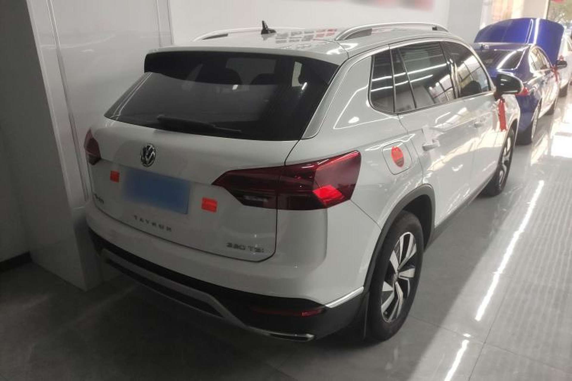 Used Volkswagen Tayron 2021 330TSI Two-Wheel Drive Luxury Smart Connectivity Version Rear Right 45 Deg