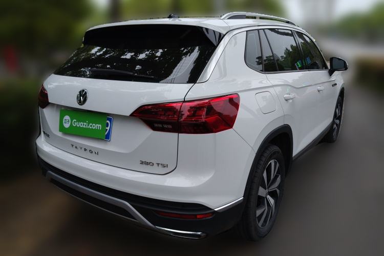 Used Volkswagen Tayron 2021 280TSI Two-Wheel Drive Luxury Smart Connectivity Version Rear Right 45 Deg