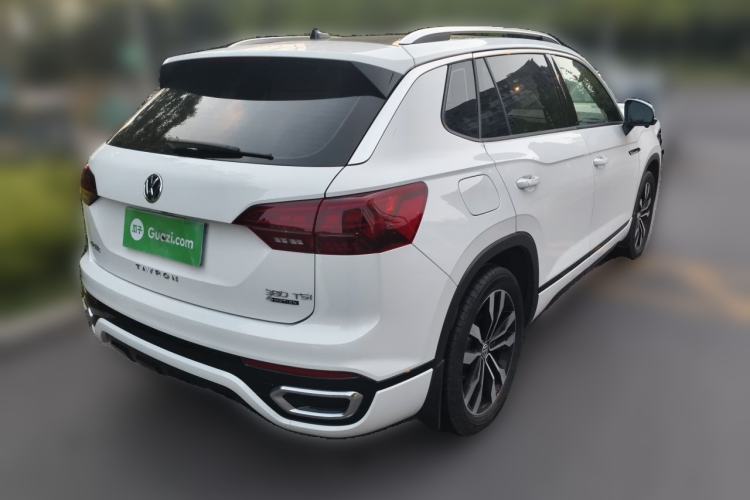 Used Volkswagen Tayron 2021 380TSI All-Wheel Drive R-Line Connected Version Rear Right 45 Deg
