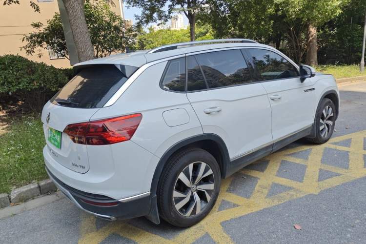 Used Volkswagen Tayron 2021 330TSI Two-Wheel Drive Luxury Smart Connectivity Version Rear Right 45 Deg