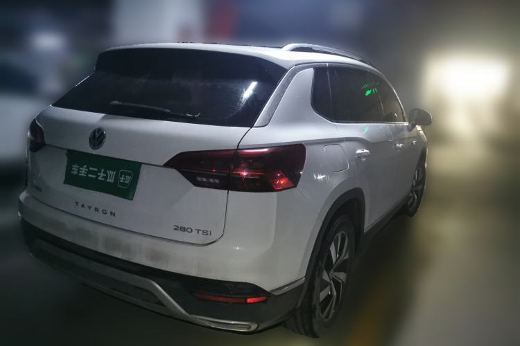 Used Volkswagen Tayron 2021 280TSI Two-Wheel Drive Luxury Smart Connectivity Version Rear Right 45 Deg