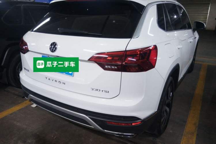 Used Volkswagen Tayron 2021 330TSI Two-Wheel-Drive 3rd Anniversary Limited Edition Rear Right 45 Deg