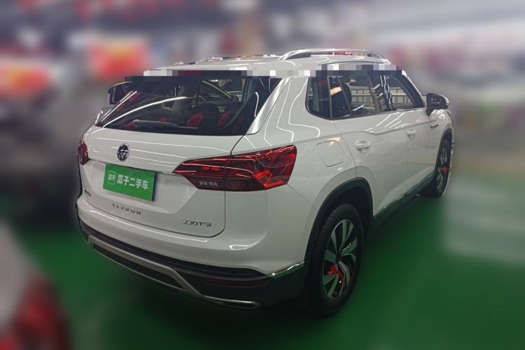 Used Volkswagen Tayron 2021 330TSI Two-Wheel Drive Luxury Connected Version Plus Rear Right 45 Deg