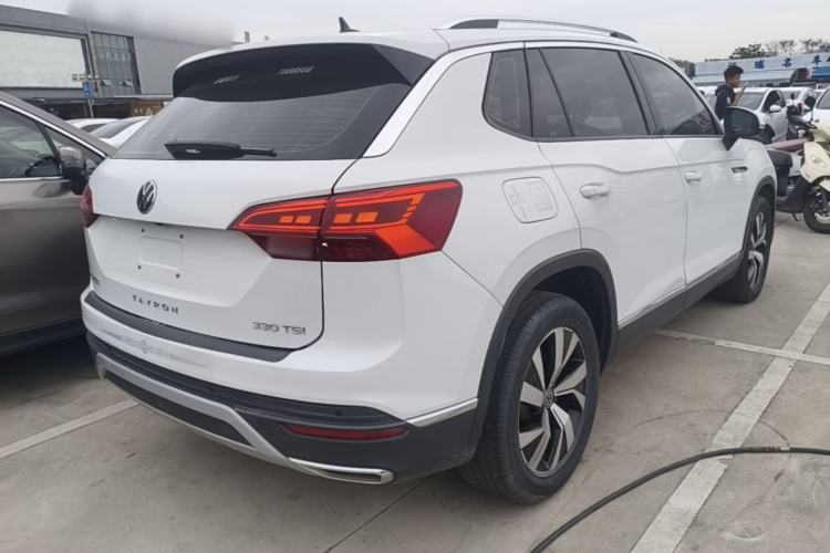 Used Volkswagen Tayron 2021 330TSI Two-Wheel-Drive 3rd Anniversary Limited Edition Rear Right 45 Deg