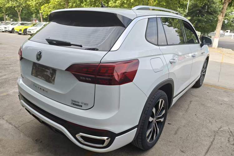 Used Volkswagen Tayron 2021 380TSI All-Wheel Drive R-Line Connected Version Rear Right 45 Deg