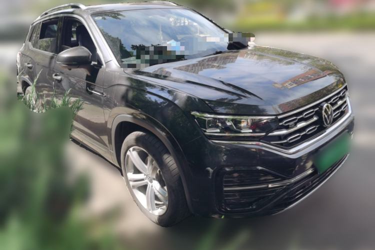 Used Volkswagen Tayron 2022 380TSI Four-Wheel Drive R-Line Connected Version Front Right 45 Deg