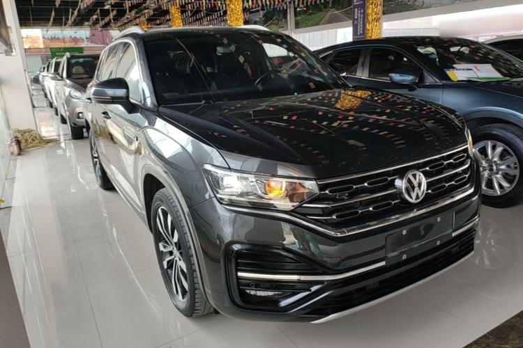 Used Volkswagen Tayron 2022 380TSI Four-Wheel Drive R-Line Connected Version Front Right 45 Deg