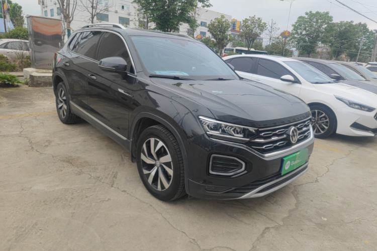 Used Volkswagen Tayron 2022 330TSI Two-Wheel Drive Luxury Connect Plus Version Front Right 45 Deg
