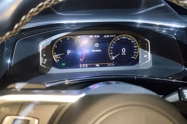 Used Volkswagen Tayron 2022 380TSI Four-Wheel Drive R-Line Connected Version Instrument Cluster