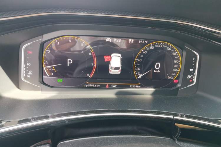 Used Volkswagen Tayron 2022 380TSI Four-Wheel Drive R-Line Connected Version Instrument Cluster