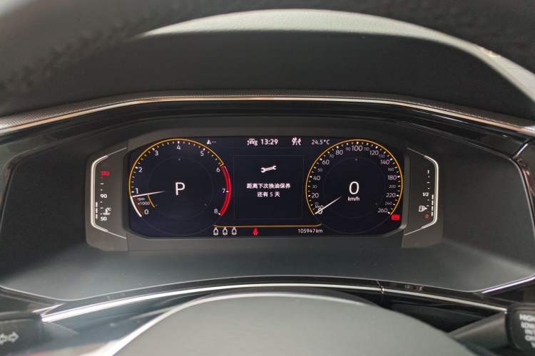 Used Volkswagen Tayron 2022 330TSI Two-Wheel Drive Luxury Connect Plus Version Instrument Cluster