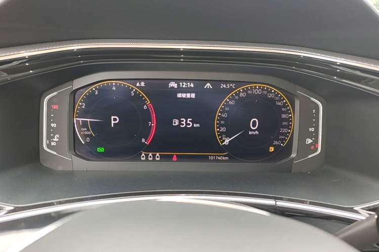 Used Volkswagen Tayron 2022 330TSI Two-Wheel Drive Luxury Smart Connectivity Version Instrument Cluster