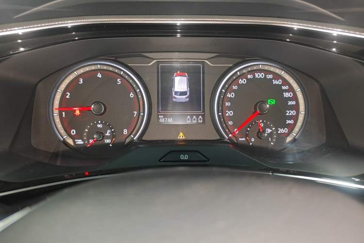 Used Volkswagen Tayron 2022 330TSI Two-Wheel Drive Luxury Smart Connectivity Version Instrument Cluster