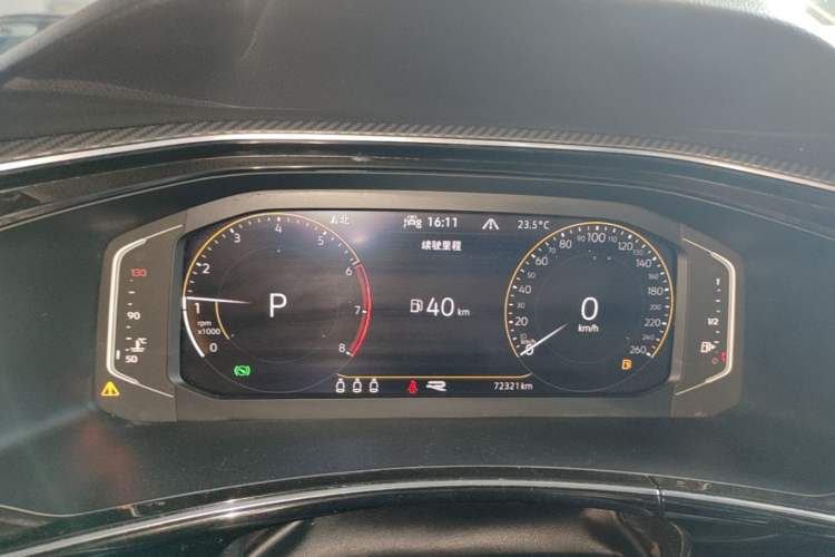 Used Volkswagen Tayron 2022 380TSI Four-Wheel Drive R-Line Connected Version Instrument Cluster