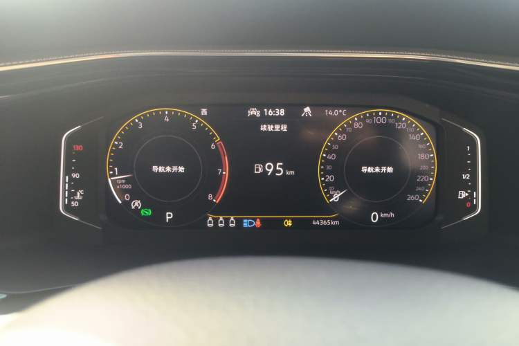 Used Volkswagen Tayron 2022 330TSI Two-Wheel Drive Luxury Connect Plus Version Instrument Cluster