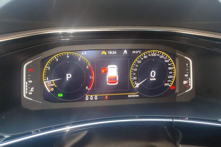 Used Volkswagen Tayron 2022 330TSI Two-Wheel Drive Luxury Smart Connectivity Version Instrument Cluster
