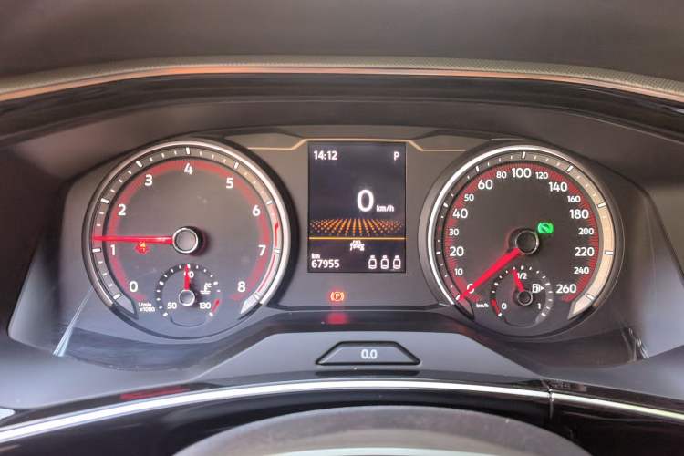 Used Volkswagen Tayron 2022 280TSI Two-Wheel Drive Luxury Smart Connectivity Version Instrument Cluster