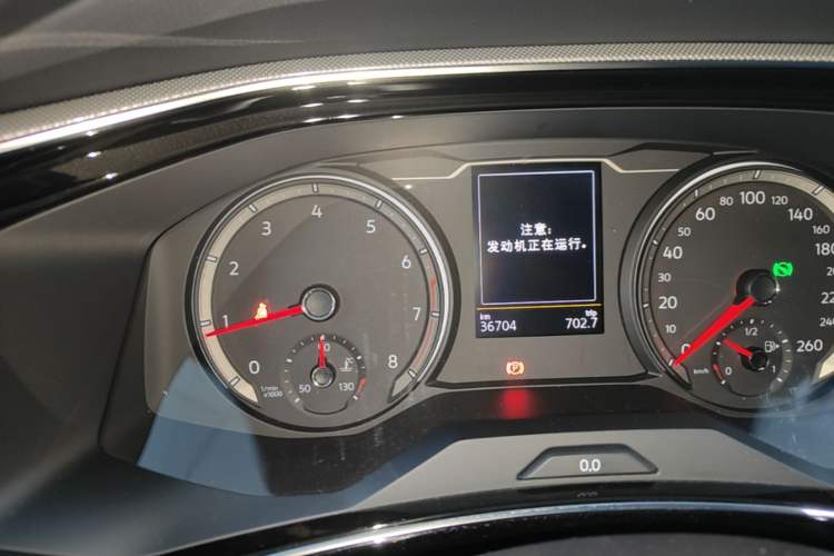 Used Volkswagen Tayron 2022 330TSI Two-Wheel Drive Luxury Smart Connectivity Version Instrument Cluster
