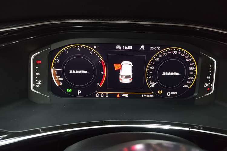 Used Volkswagen Tayron 2022 380TSI Four-Wheel Drive R-Line Connected Version Instrument Cluster