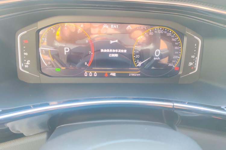 Used Volkswagen Tayron 2022 380TSI Four-Wheel Drive R-Line Connected Version Instrument Cluster