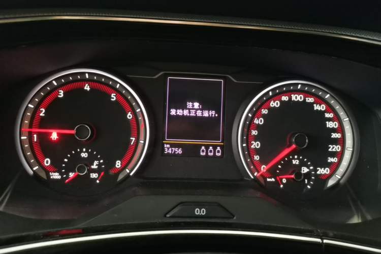 Used Volkswagen Tayron 2022 330TSI Two-Wheel Drive Luxury Smart Connectivity Version Instrument Cluster