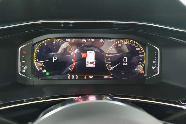 Used Volkswagen Tayron 2022 380TSI Four-Wheel Drive R-Line Connected Version Instrument Cluster