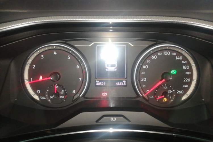 Used Volkswagen Tayron 2022 280TSI Two-Wheel Drive Luxury Smart Connectivity Version Instrument Cluster