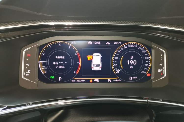 Used Volkswagen Tayron 2022 380TSI Four-Wheel Drive R-Line Connected Version Instrument Cluster