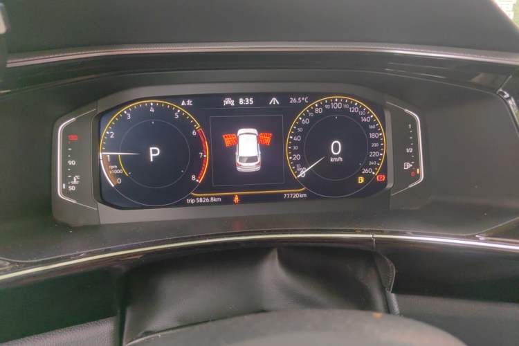 Used Volkswagen Tayron 2022 330TSI Two-Wheel Drive Luxury Smart Connectivity Version Instrument Cluster