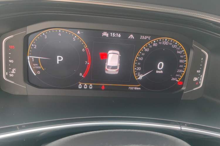 Used Volkswagen Tayron 2022 330TSI Two-Wheel Drive Luxury Connect Plus Version Instrument Cluster