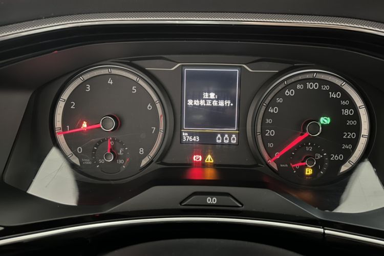 Used Volkswagen Tayron 2022 280TSI Two-Wheel Drive Luxury Smart Connectivity Version Odometer Close Up