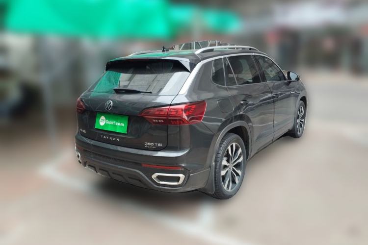 Used Volkswagen Tayron 2022 380TSI Four-Wheel Drive R-Line Connected Version Rear Right 45 Deg
