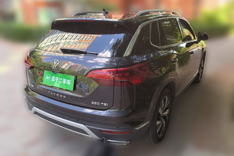 Used Volkswagen Tayron 2022 280TSI Two-Wheel Drive Luxury Smart Connectivity Version Rear Right 45 Deg