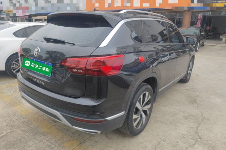 Used Volkswagen Tayron 2022 330TSI Two-Wheel Drive Luxury Connect Plus Version Rear Right 45 Deg